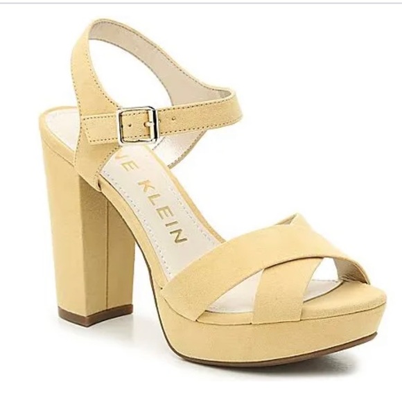 Anne Klein platform block heel sandal - Picture 1 of 5